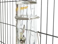 TRIXIE Honey Hopper Poidełko szklane kulkowe królika kawii gryzoni 250 ml