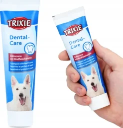 TRIXIE Pasta do mycia czyszczenia zębów dla psa o mięsnym smaku wołowiny