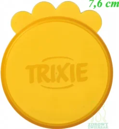 TRIXIE Pokrywka 3 szt zamknięcie puszki wieczko na puszkę karmę mokrą 7,6cm