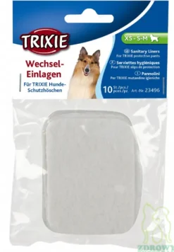 TRIXIE Wkładki higieniczne ochronne do majtek psa suki suczki 10szt XS-S-SM