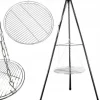 TRÓJNÓG Z RUSZTEM GRILL OGRODOWY DO PALENISK 50cm 150cm OGNISKA 1