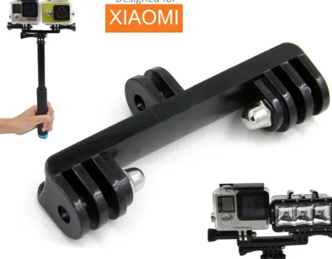 TRÓJNIK - PODWÓJNY UCHWYT - ROZDZIELNIK DO XIAOMI YI 1, 2(4K,4K+,Lite)