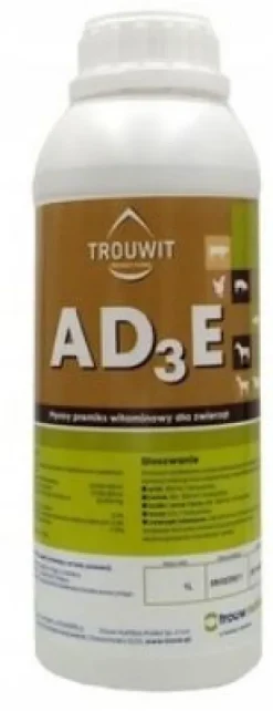 Trouwit AD3E witaminy dla drobiu królików bydła 1L