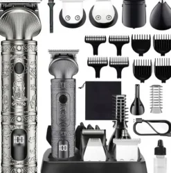 TRYMER GOLARKA DO STRZYŻENIA GOLENIA BRODY WŁOSÓW ZESTAW XXL USB 16W1