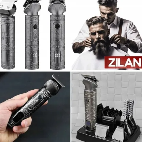 TRYMER GOLARKA DO STRZYŻENIA GOLENIA BRODY WŁOSÓW ZESTAW XXL USB 16W1
