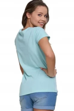 T-Shirt Damski Koszulka Klasyk Bawełna MORAJ L