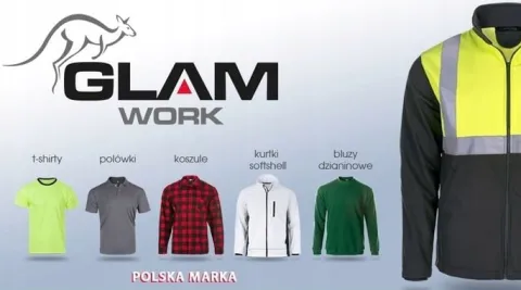 T-shirt długi rękaw ochronny, antystatyczny z dzianiny trudnopalnej r. L