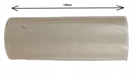 TUNEL RĘKAW FOLIOWY 140CM X 28 KG WOREK NA ŚMIECI TROCINY GRANULAT