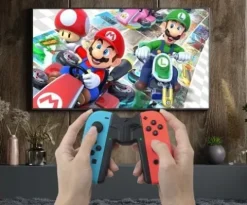 UCHWYT JOY-CON GRIP ŁADOWARKA DO NINTENDO SWITCH OLED PAD