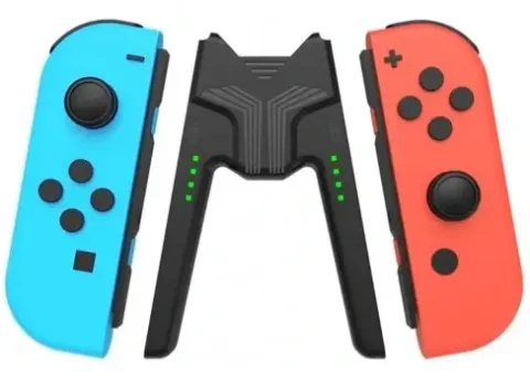 UCHWYT JOY-CON GRIP ŁADOWARKA DO NINTENDO SWITCH OLED PAD