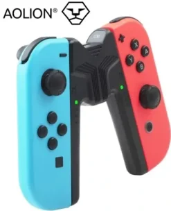 UCHWYT JOY-CON GRIP ŁADOWARKA DO NINTENDO SWITCH OLED PAD