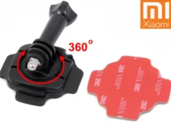 UCHWYT OBROTOWY NA KASK DO KAMER XIAOMI YI 1, 2 4K, 4K+, Lite - 360