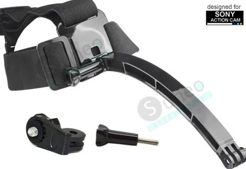 UCHWYT Z WYSIĘGNIKIEM NA KASK/GŁOWĘ DO SONY ACTION CAM