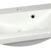 Umywalka Alte 80 Prostokątna z Powłoką NanoShine Wąska Duża 80x31 cm