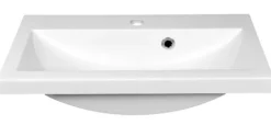 Umywalka Alte 60 Prostokątna z Powłoką NanoShine Wąska Mała 60x31 cm