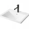 UMYWALKA CERAMICZNA BIAŁA MEBLOWA WPUSZCZANA W BLAT PROSTOKĄTNA 52 x 41 CM