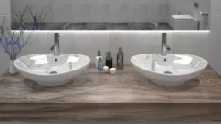 Umywalka Ceramiczna Nablatowa ROSA