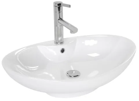 Umywalka Ceramiczna Nablatowa ROSA - REA