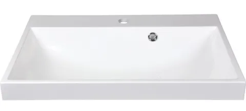 Umywalka Deep 60 Prostokątna z Powłoką NanoShine D-6040 Głęboka Misa