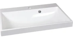 Umywalka Deep 60 Prostokątna z Powłoką NanoShine D-6040 Głęboka Misa