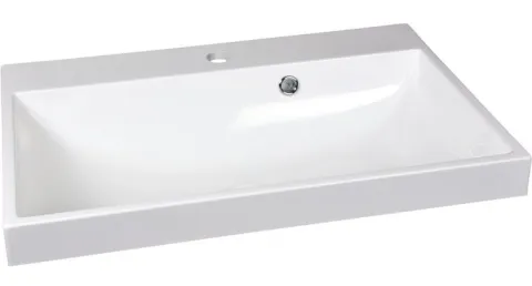 Umywalka Deep 60 Prostokątna z Powłoką NanoShine D-6040 Głęboka Misa