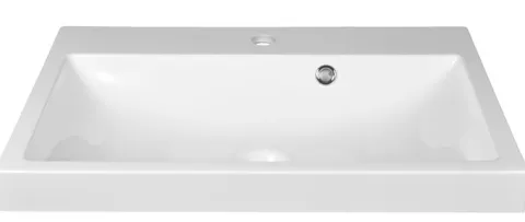 Umywalka Large 60 Prostokątna z Powłoką NanoShine L-6040 Wpuszczana