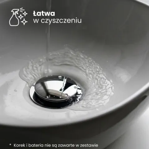 Umywalka Nablatowa Ceramiczna Owalna Połysk 41 cm Biała Stawiana OVALIS