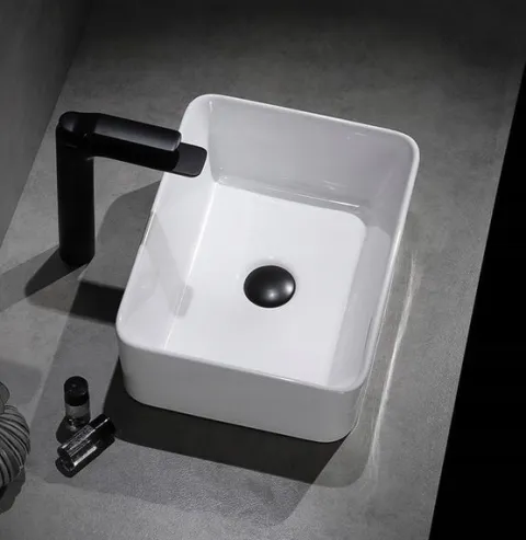 UMYWALKA NABLATOWA CERAMICZNA STAWIANA BIAŁA BLAT REBIKO