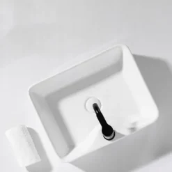 UMYWALKA NABLATOWA CERAMICZNA STAWIANA BIAŁA BLAT REBIKO