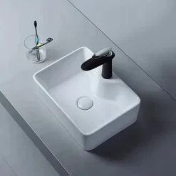 UMYWALKA NABLATOWA CERAMICZNA STAWIANA BIAŁA BLAT REBIKO