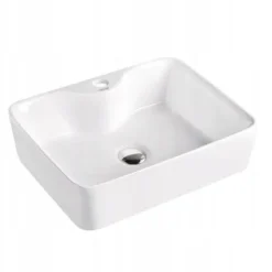 UMYWALKA NABLATOWA CERAMICZNA STAWIANA BIAŁA BLAT