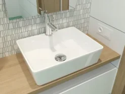 UMYWALKA NABLATOWA PROSTOKĄTNA 48 CM HAGSER ALEXA