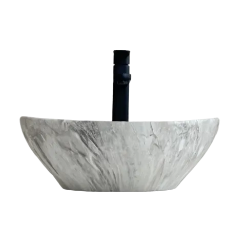UMYWALKA NABLATOWA STAWIANA CERAMICZNA ELEGANCKA KAMIENNA