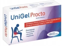 UniGel Procto, czopki, 10 sztuk