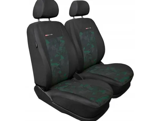 Uniwersalne pokrowce przód ELEGANCE 1+1 ZIELONE VW Golf PLUS SPORTSVAN