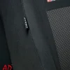 Uniwersalne welurowe pokrowce ELEGANCE P3 do FIAT PUNTO GRANDE EVO