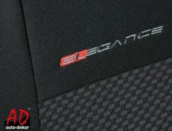 Uniwersalne welurowe pokrowce ELEGANCE P3 do DACIA DUSTER I II
