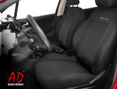 Uniwersalne welurowe pokrowce ELEGANCE P4 do OPEL ADAM