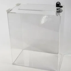 urna, skrzynka 30x20x35cm z plexi przeźroczystej zamykana na kluczyk