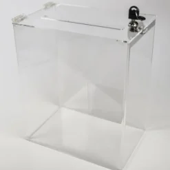 urna, skrzynka 30x20x35cm z plexi przeźroczystej zamykana na kluczyk