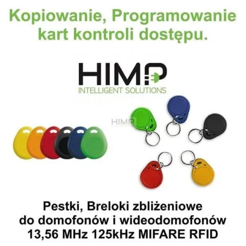Usługa kopiowania breloków + Brelok 13,56 MHz 125kHz MIFARE RFID