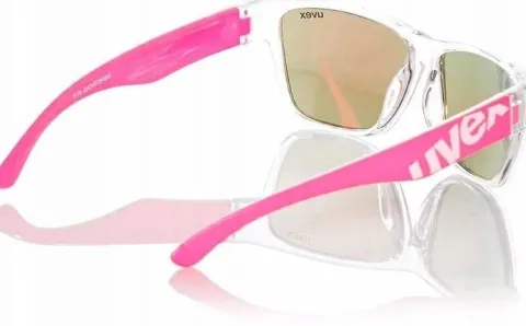 UVEX Okulary przeciwsłoneczne dziecięce Sportstyle 508 S5338959316 Clear Pi