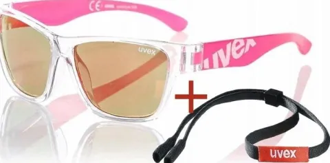 UVEX Okulary przeciwsłoneczne dziecięce Sportstyle 508 S5338959316 Clear Pi