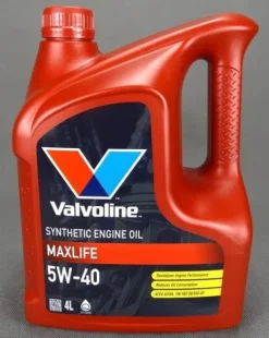 VALVOLINE MAXLIFE SYNTHETIC 5W40 SN/CF A3/B4 SYNTETYCZNY 4L