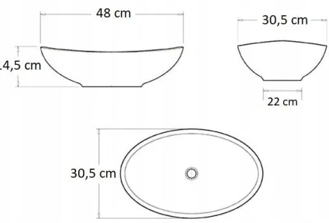 VELDMAN UMYWALKA NABLATOWA ZUZAN 48cm