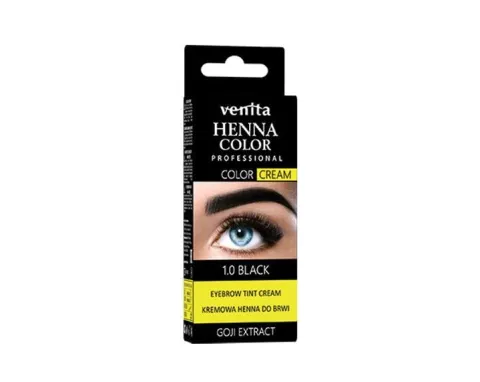 VENITA henna do brwi w kremie Czarna