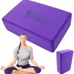 Vezo blok do jogi ćwiczeń kostka piankowa klocek yoga profesjonalny klocek