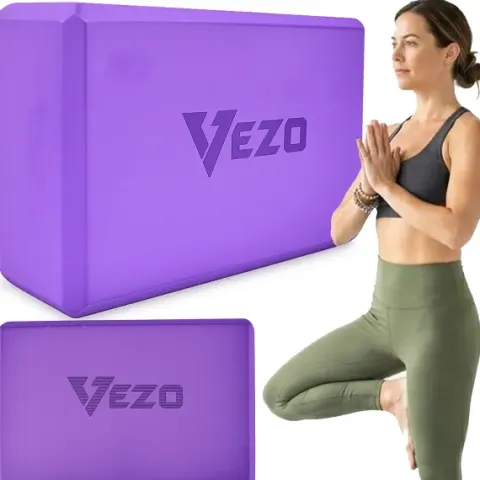 Vezo blok do jogi ćwiczeń kostka piankowa klocek yoga profesjonalny klocek