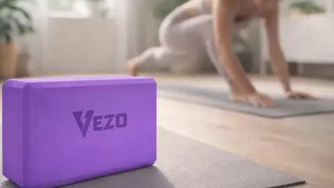 Vezo blok do jogi ćwiczeń kostka piankowa klocek yoga profesjonalny klocek
