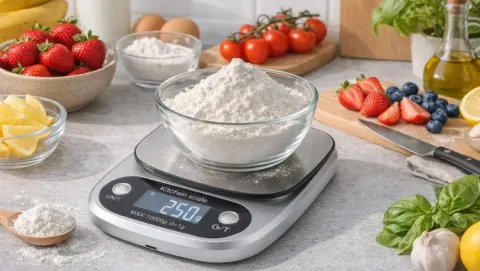 Vezo waga kuchenna elektroniczna precyzyjna lcd do kuchni dokładna domowa